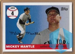 2006 Topps Mickey Mantle Home Run History MHR4 New York Yankees